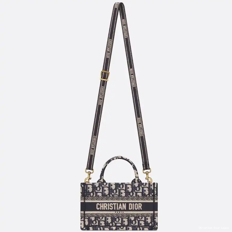 Cheap Blue with Mini Oblique Strap Tote Dior Book Motif Canvas 0415 Luxury
